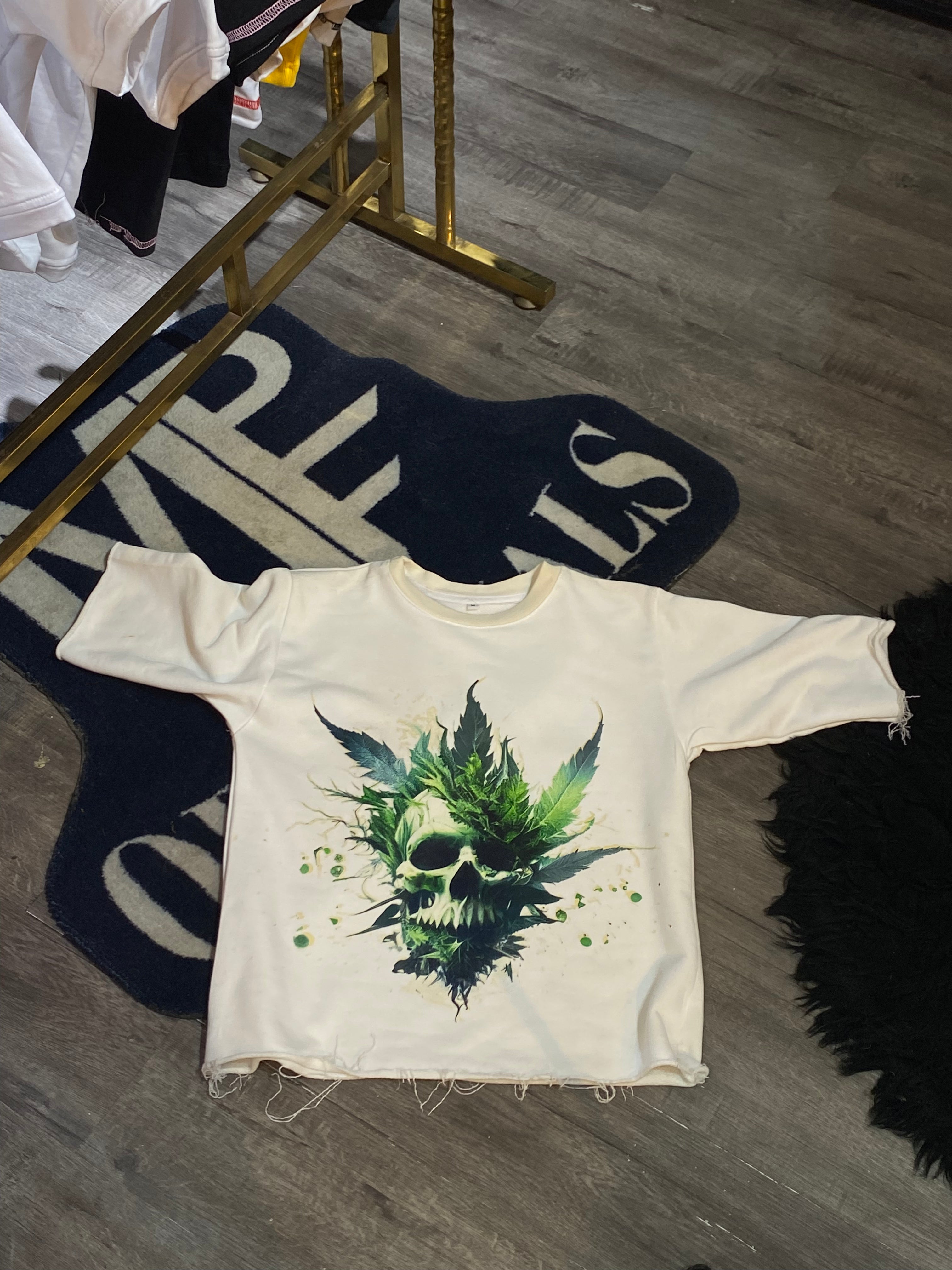 SKULL CROP TEE