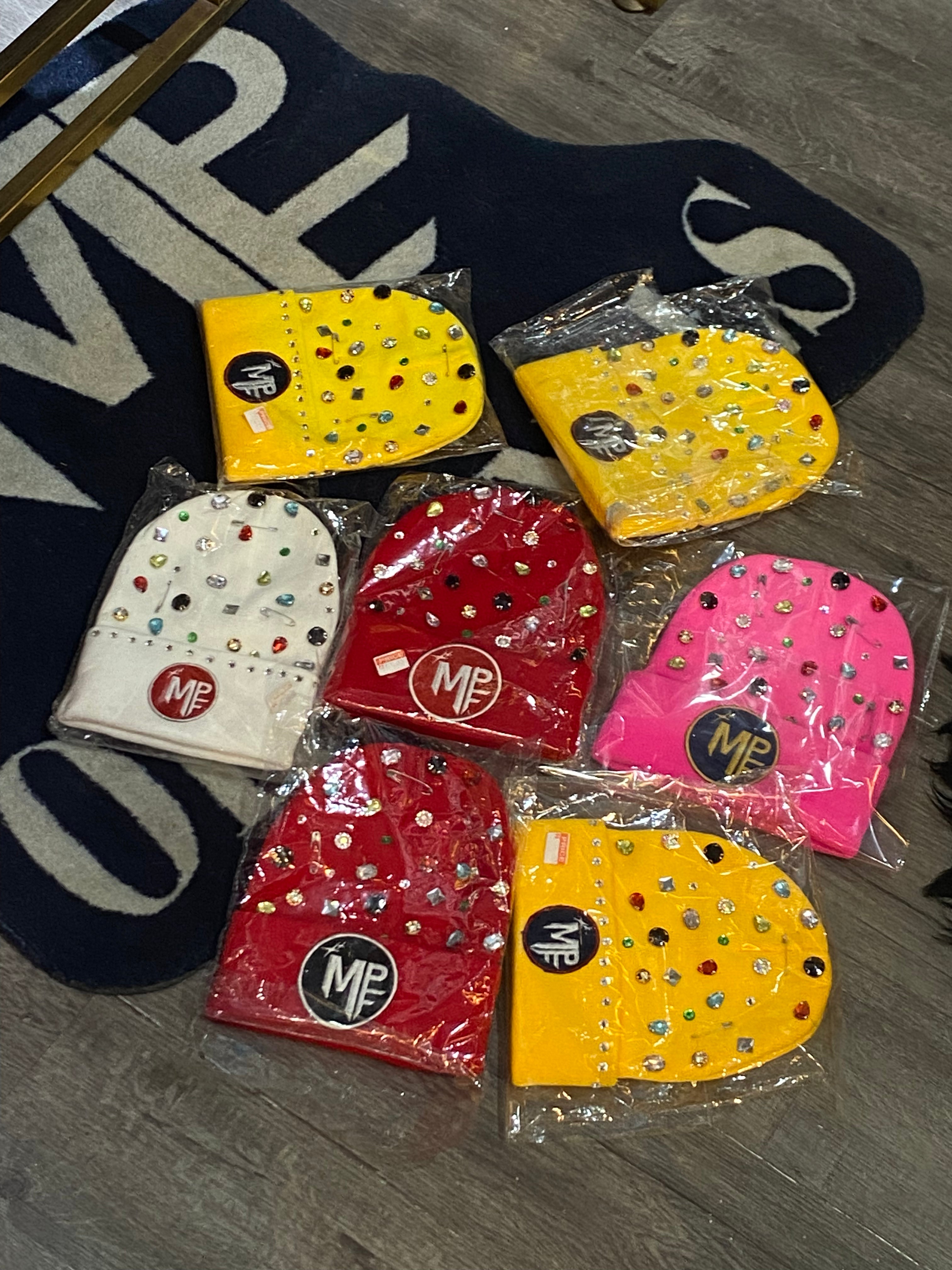 RHINESTONE BEANIE
