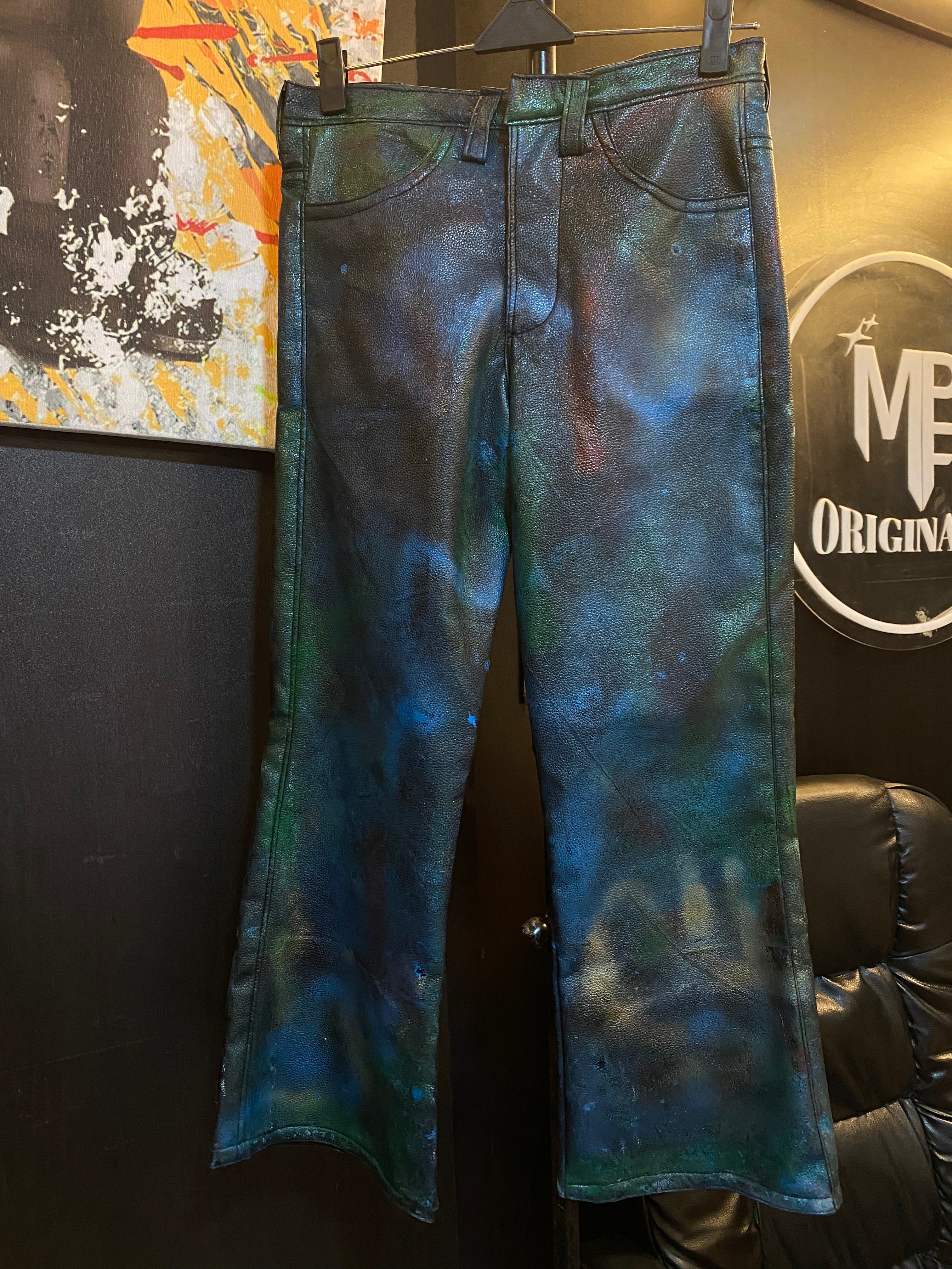 COLORWAVE LEATHER PANT
